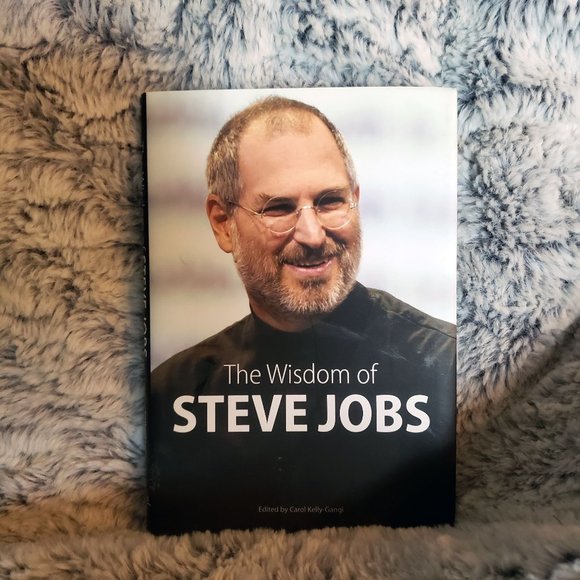 The Wisdom Of Steve Jobs Hard Cover Book - Picture 1 of 6